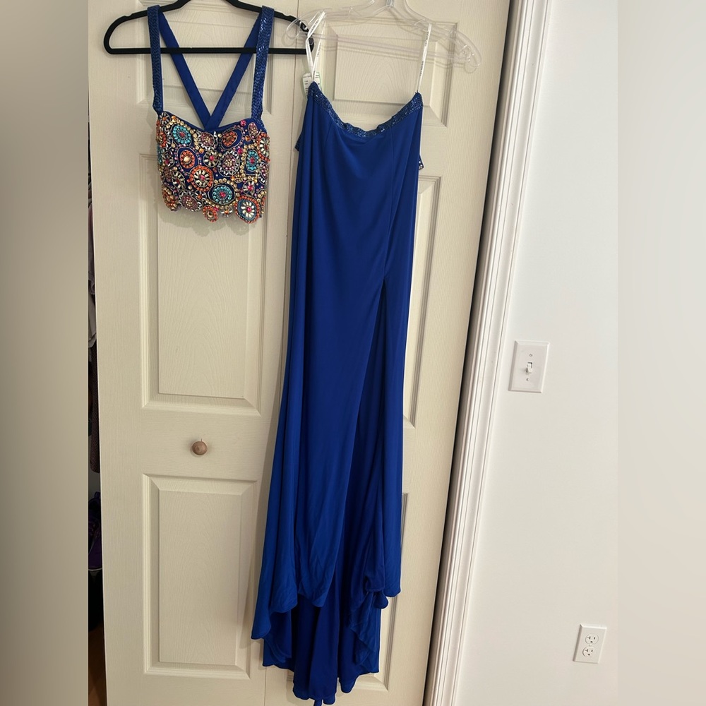 Sherri Hill 2 piece prom dress